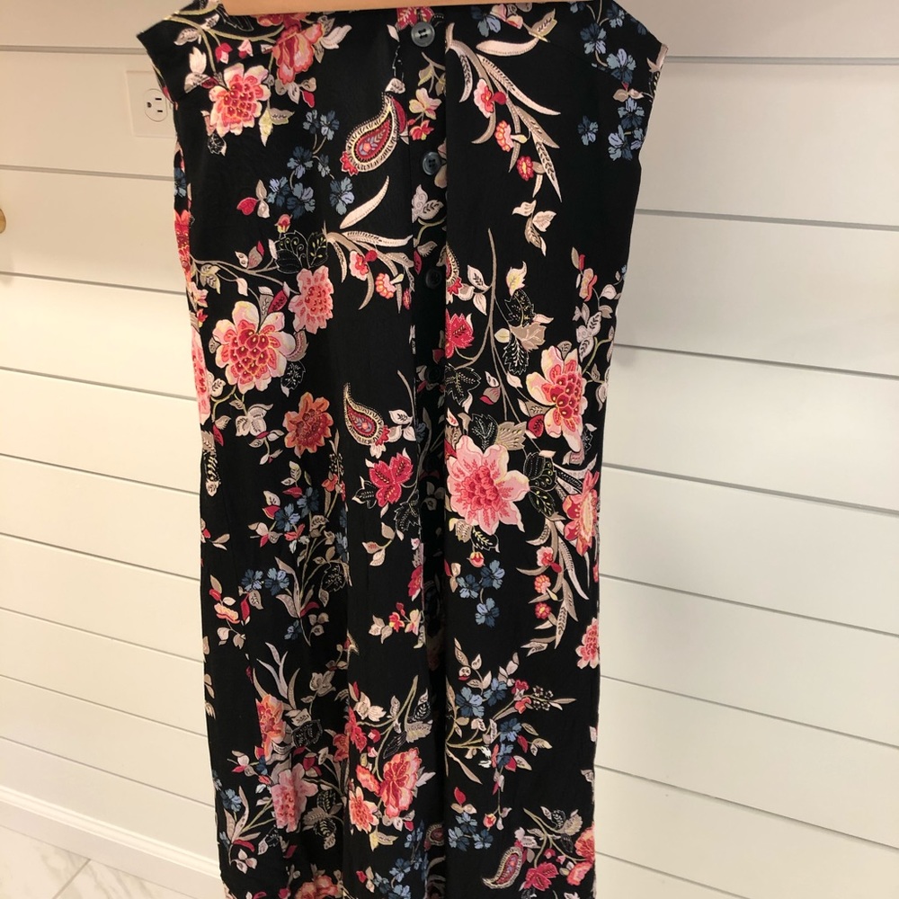 Loft calf length skirt worn once
